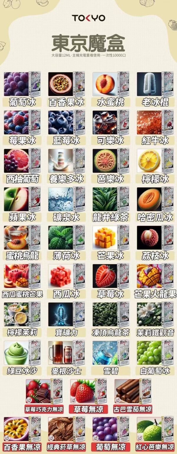 7f111e3326d86041594c000c70eaf19 7月活動💥5盒送主機❤️東京魔盒TOKYO煙彈❤️大容量12ml❤️抽過不想換品牌